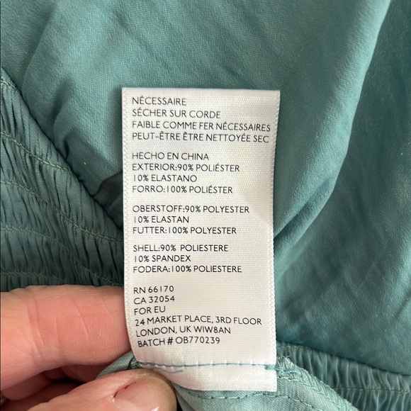 Urban Outfitters Teal Green Strapless Empire Midi Dress Women's XS - Picture 16 of 16